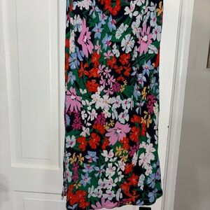 Old Navy Floral Midi Skirt - Multicolor